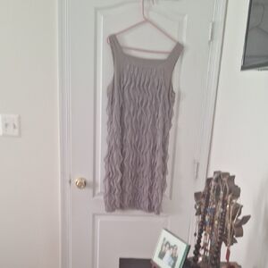 Ruffled Sleeveless Dress